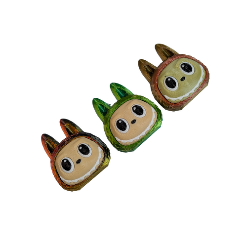 Supportive Solutions Cosplay Monsters Magnet Set - Set Of 3 Multi-coloured - New, Handmade