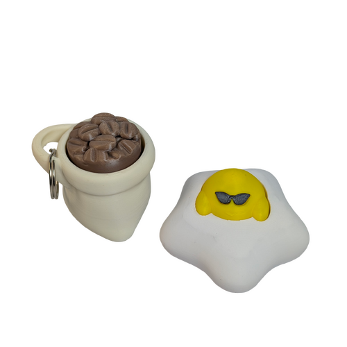 Supportive Solutions Brekkie Run Combo Sensory Fidget Set - Set Of 2 Multi-coloured - New, Handmade