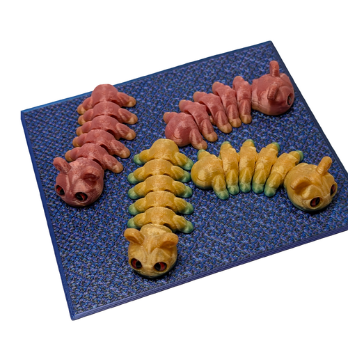 Supportive Solutions Caterpillars Magnet Set - Set Of 4 Multi-coloured - New, Handmade