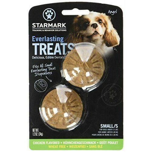 Everlasting TREATS Chicken Flavour Domed - Two Pack Treat Refill By Starmark - Small