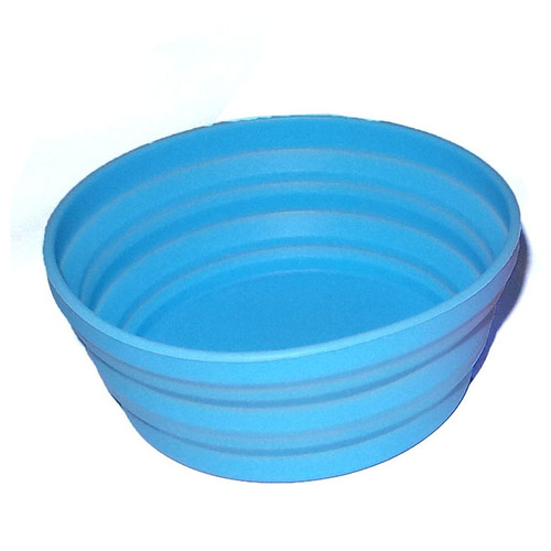 Silicone Collapsible Travel Dog Food/Water Bowl Food - 1/2/3 Packs [Quantity: One]