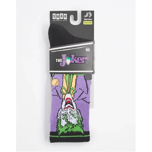 Batman The Joker Sports Crew Socks By Swag - New