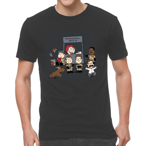TeeFury "The Busters Are In" (Peanuts/Ghostbusters Mashup) T Shirt Mens Size XXL NEW