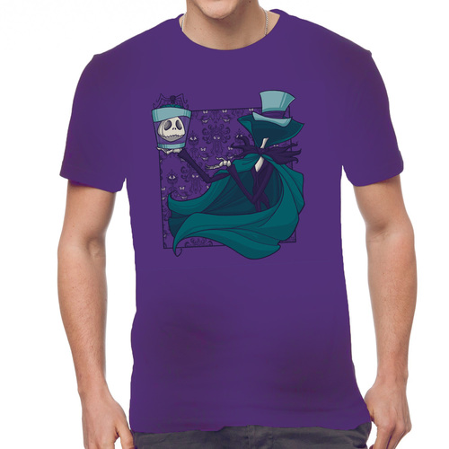 TeeFury "Hatbox Jack" (The Nightmare Before Christmas) T Shirt Mens Size Large NEW