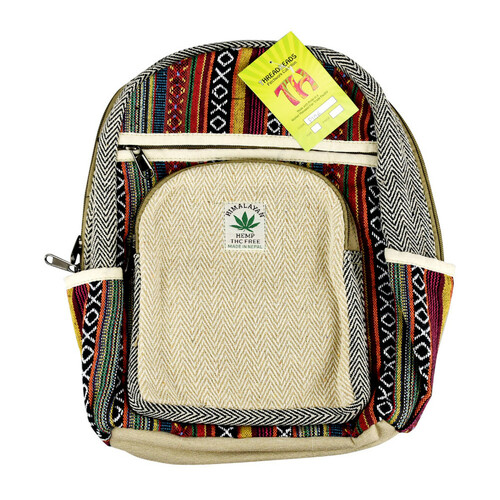 ThreadHeads Himalayan Hemp Fairtrade Woven Mini Backpack - New, With Tags