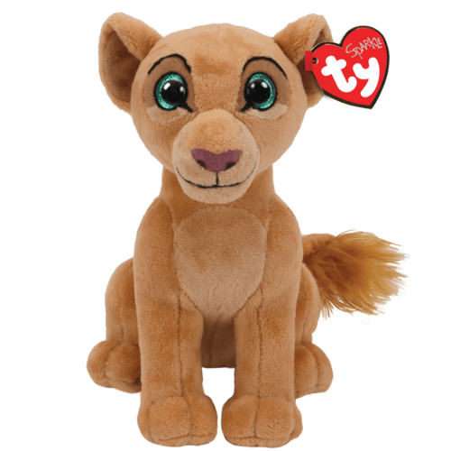 TY Sparkle Disney 8" Nala (The Lion King) Beanie Baby - New, With Tags