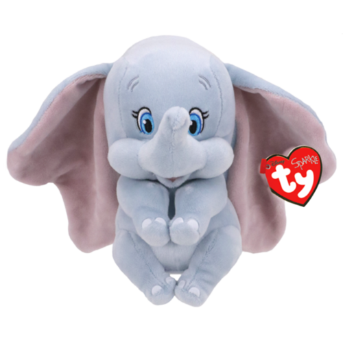TY Sparkle Disney Dumbo Elephant 8" Beanie Baby - New, With Tags