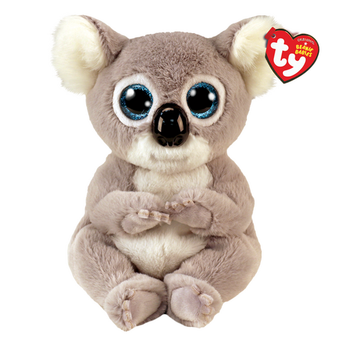 TY Beanie Bellies Melly Grey Koala 8” Beanie Baby - New, With Tags