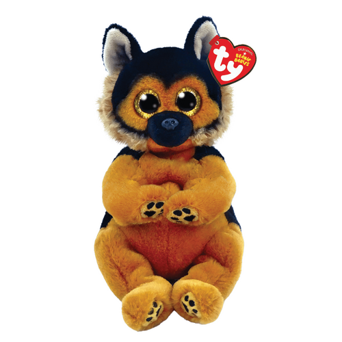 TY Beanie Babies Ace Brown German Shepherd 8” Beanie Baby - New, With Tags