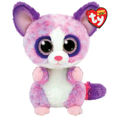 TY Beanie Boos Becca Pink Bush Baby 6” Beanie Baby - New, With Tags