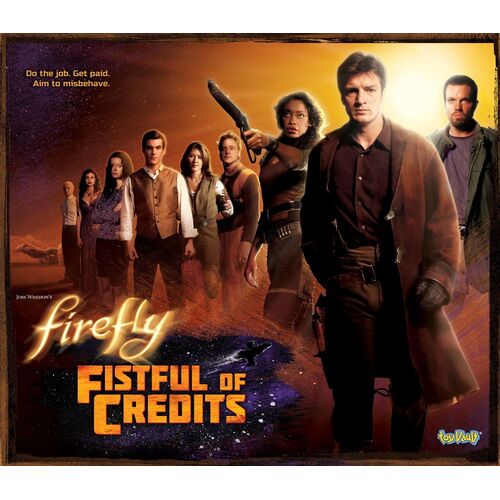 Toy Vault Firefly Fistful Of Credits Board Game - New, Sealed
