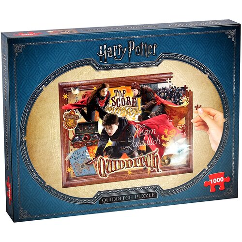 Harry Potter Quidditch 1000-piece Jigsaw Puzzle - New
