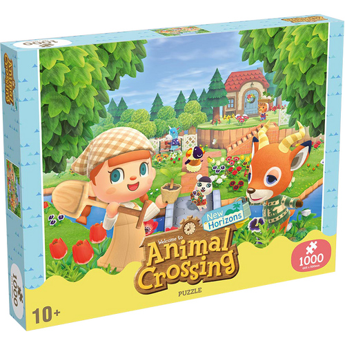 Winning Moves Animal Crossing New Horizons 1000 Piece Jigsaw Puzzle - New, Sealed