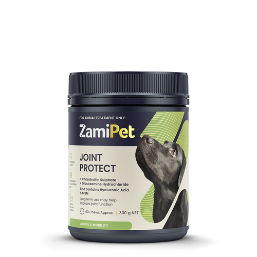 Joint Protect 60's (300g) Health Supplements For Dogs By ZamiPet - New, Sealed