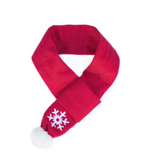 ZippyPaws Christmas Holiday Themed Pet Snowflake Scarf - Two Sizes [Size: Small]